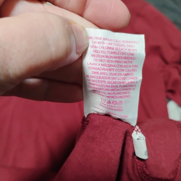 No Boundaries Maroon Long Sleeve Tee - Picture 4 of 8